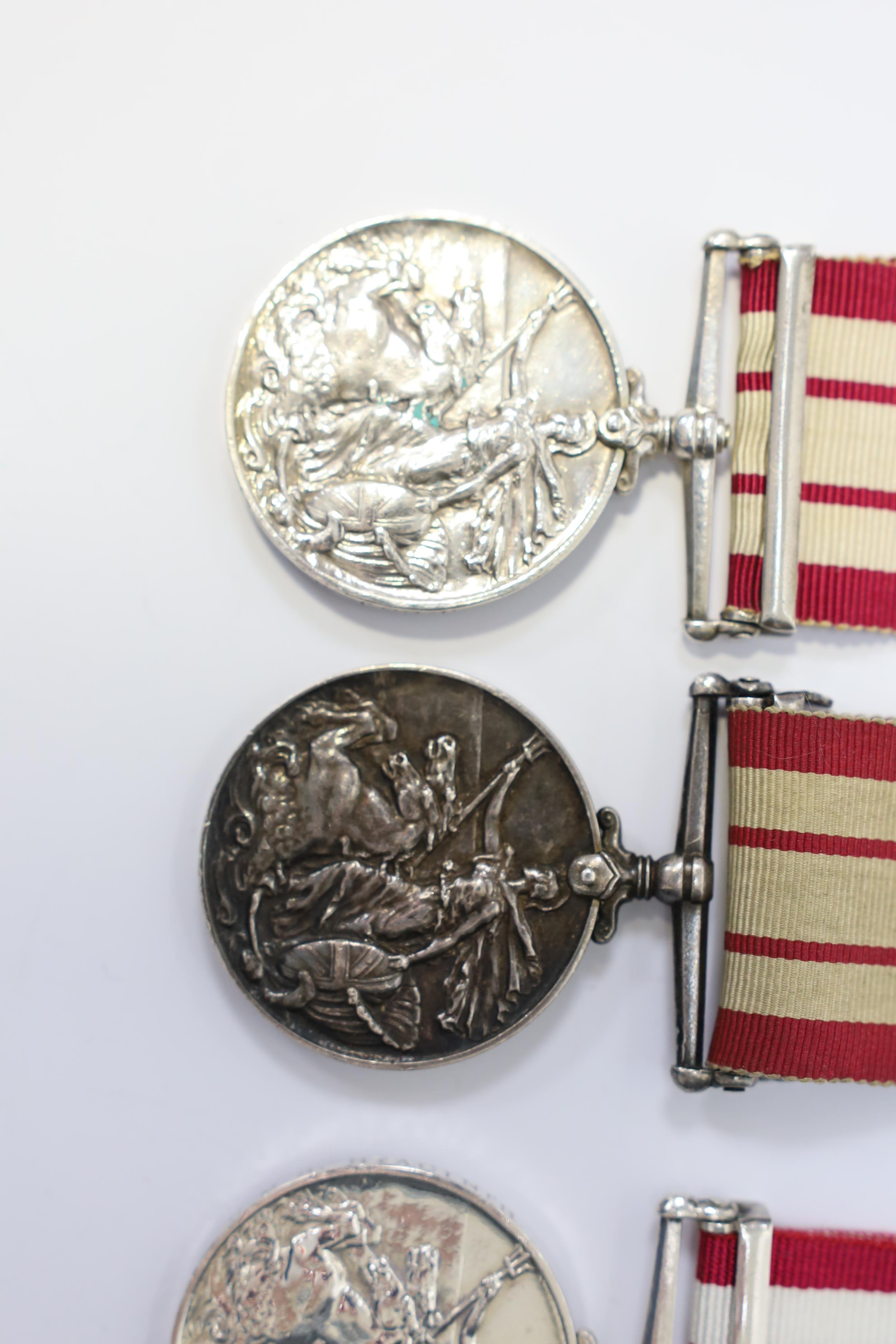 Three Royal Navy General service medals awarded to